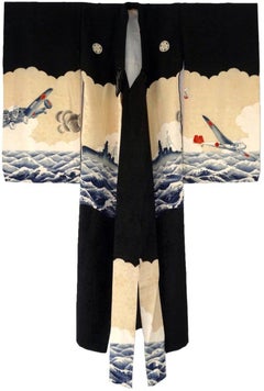Japanese Boy's War Propaganda Kimono