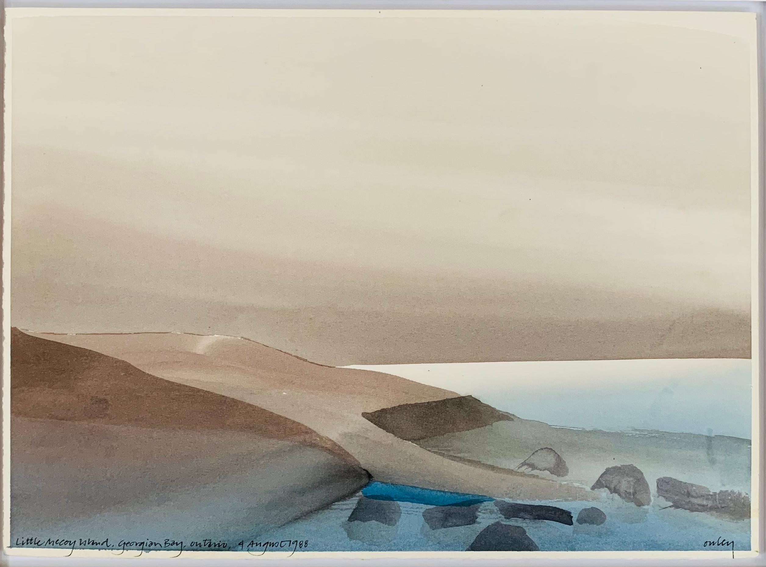 Bahía Georgiana, Ontario - Art de Toni Onley