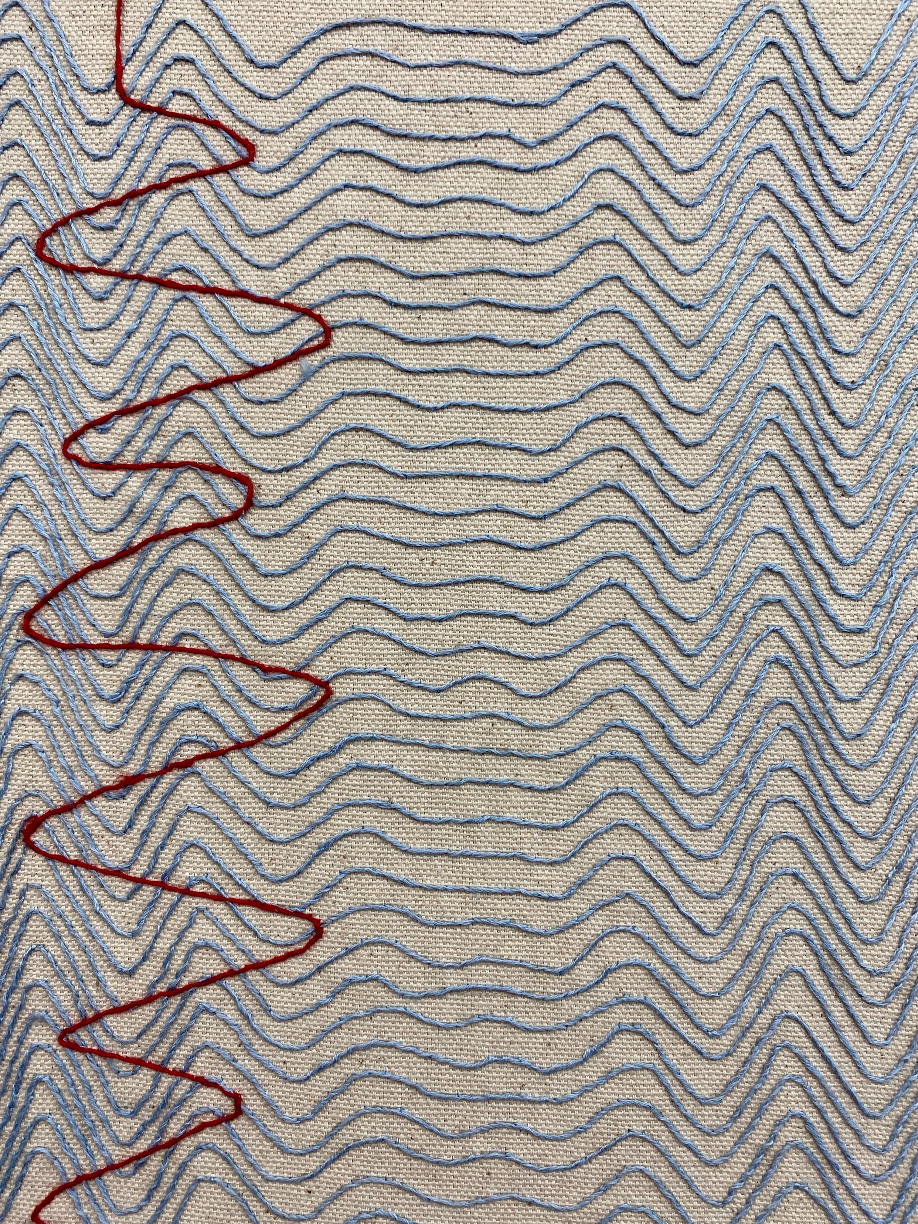 string theory embroidery