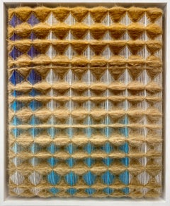 Drift, Contemporary 3D Textile, Framed, Geometric, Structural