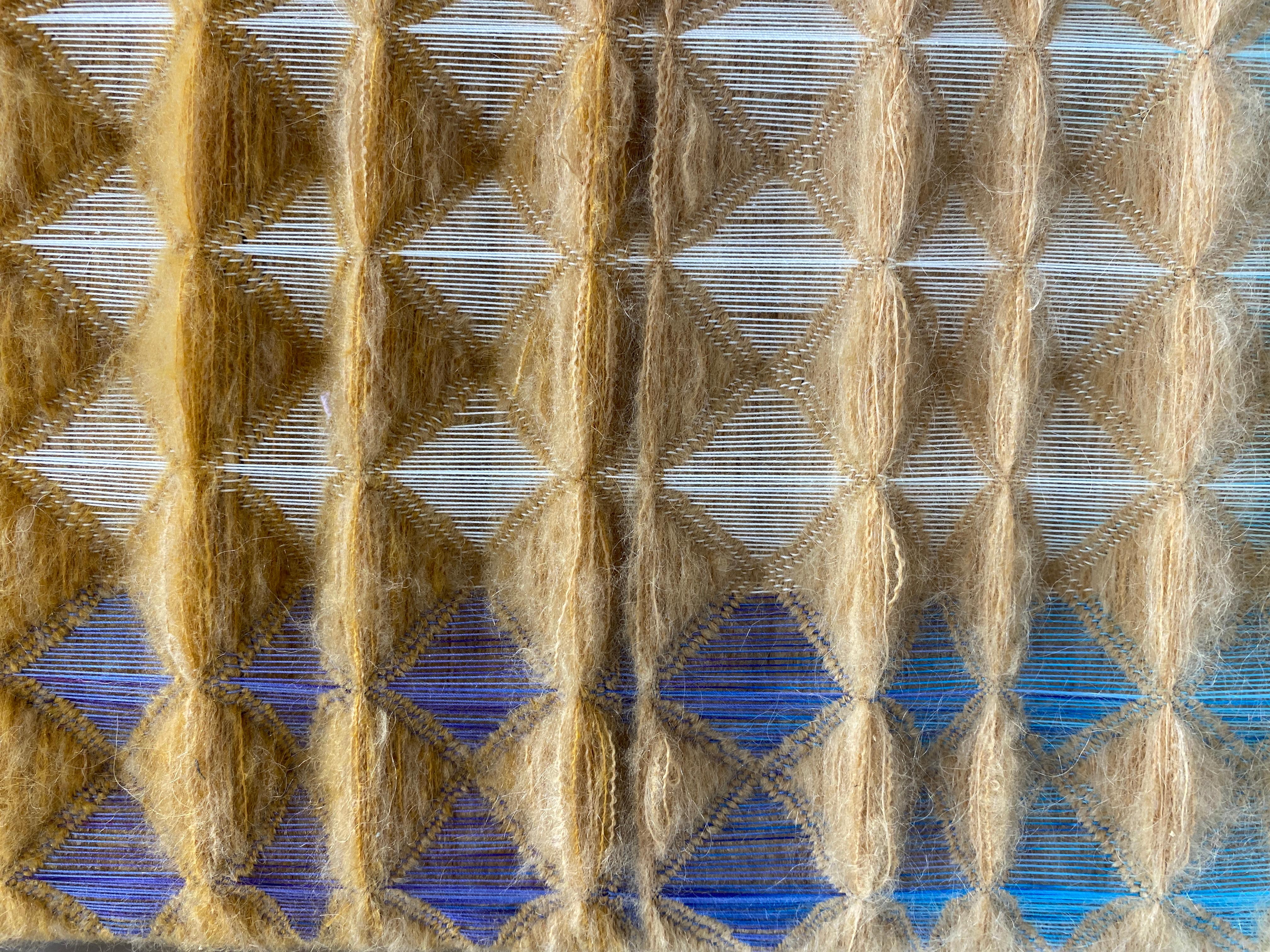 Drift, Contemporary 3D Textile, Framed, Geometric, Structural 1