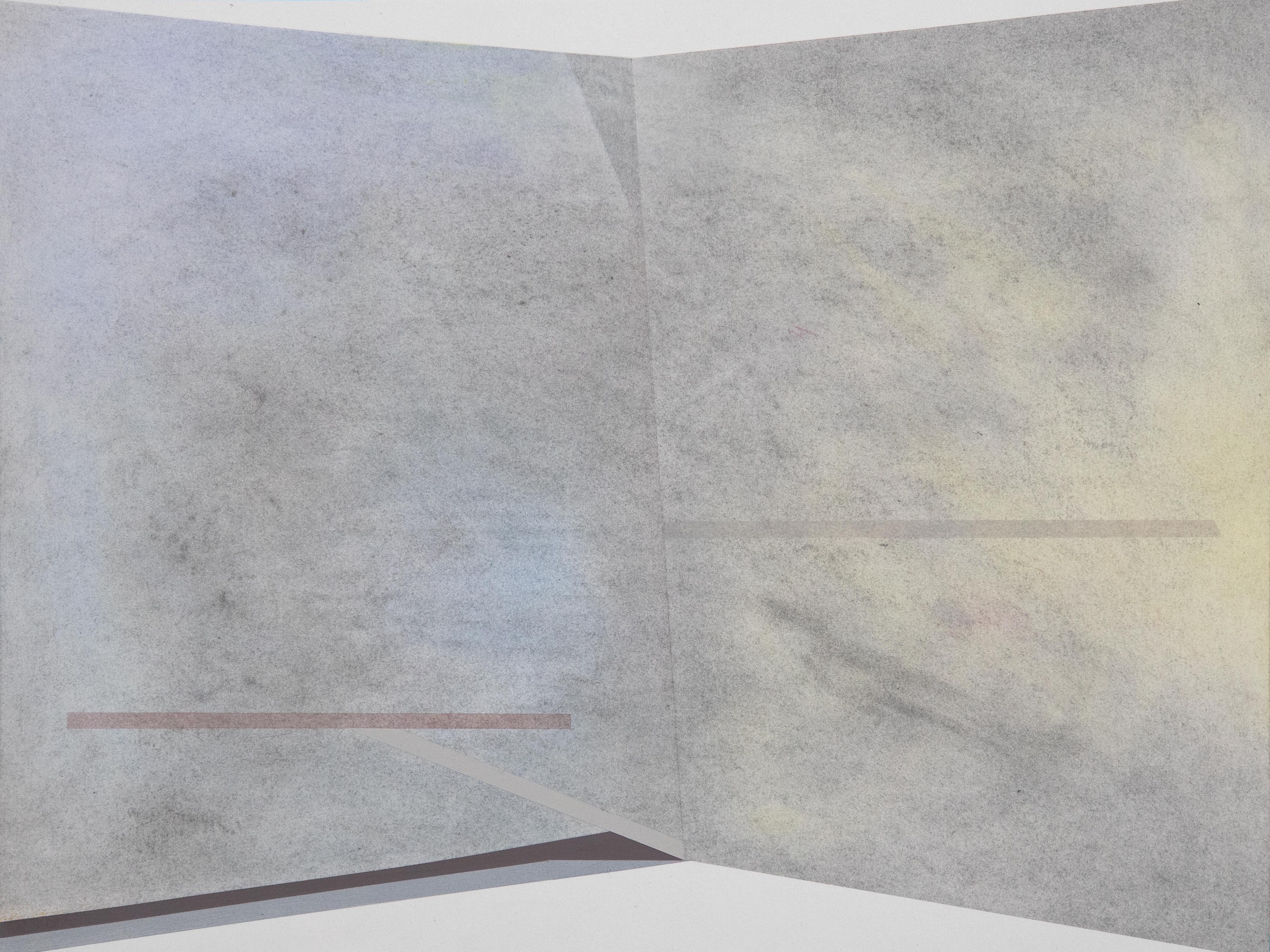 Marcatori #1 : opera d'arte contemporanea astratta