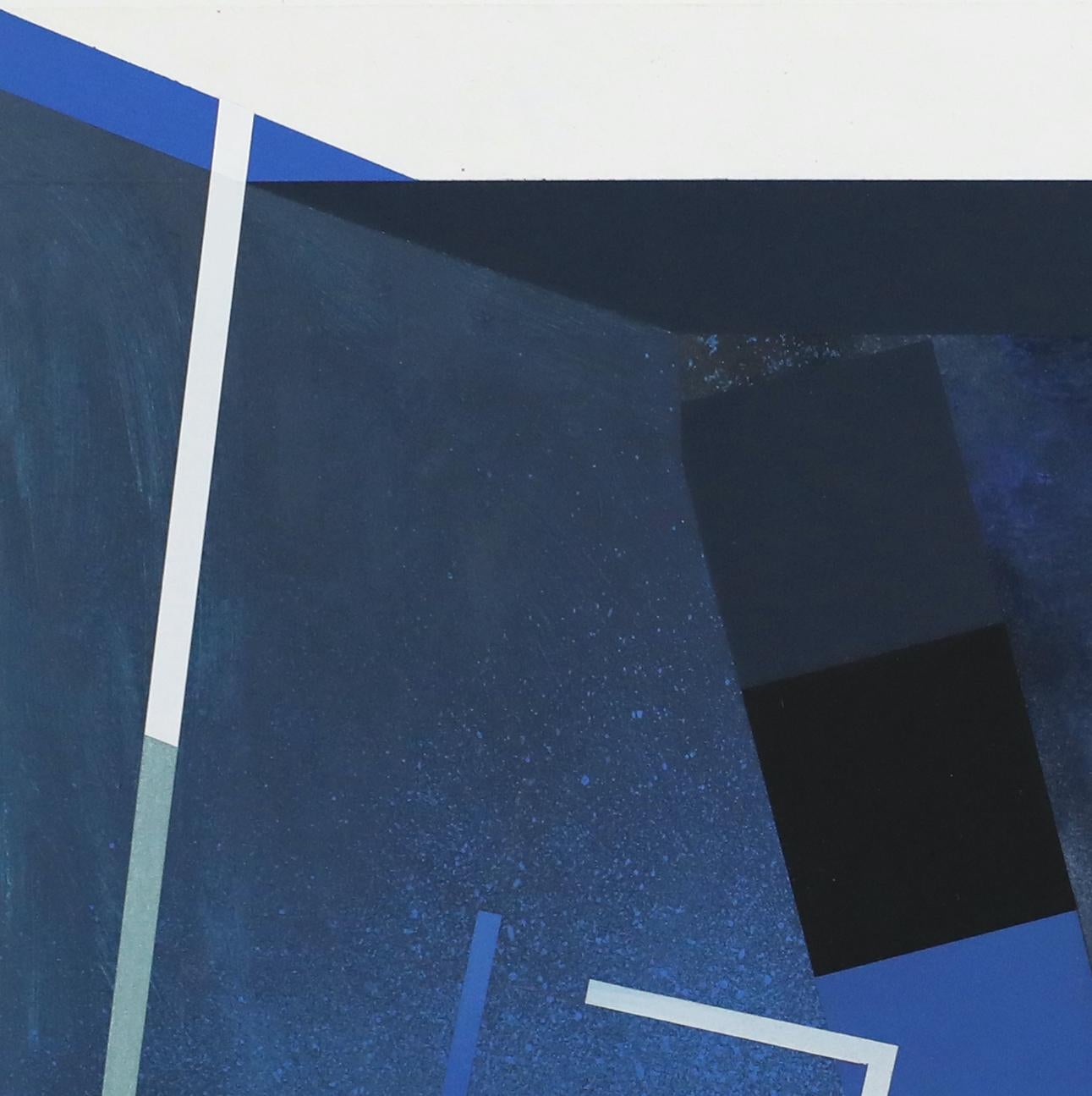 Countersquare #4: zeitgenössisches abstraktes Kunstwerk – Art von Paula Elliott
