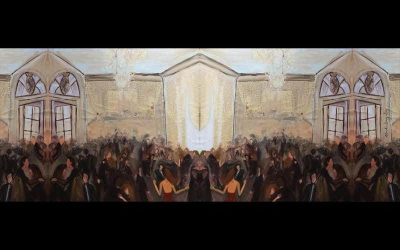 Shlomo Katz - Moses and the Ten Commandments (Passover), Large Tapestry ...