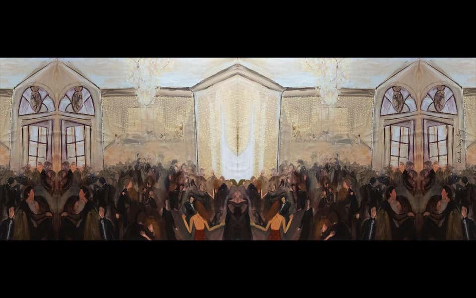 Shlomo Katz - Moses and the Ten Commandments (Passover), Large Tapestry ...