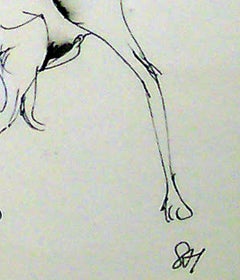 Untitled : Drawing of a dog