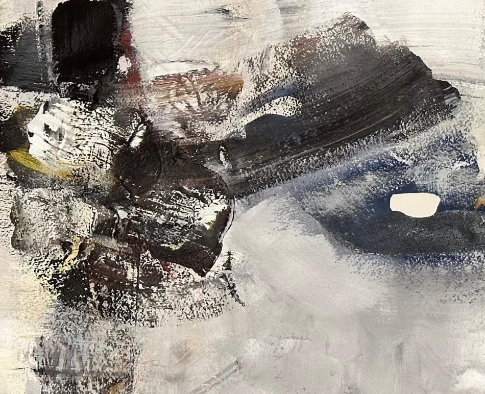 The Silent Sessions IV : Abstract artwork on paper - Art by Iliyan Ivanov
