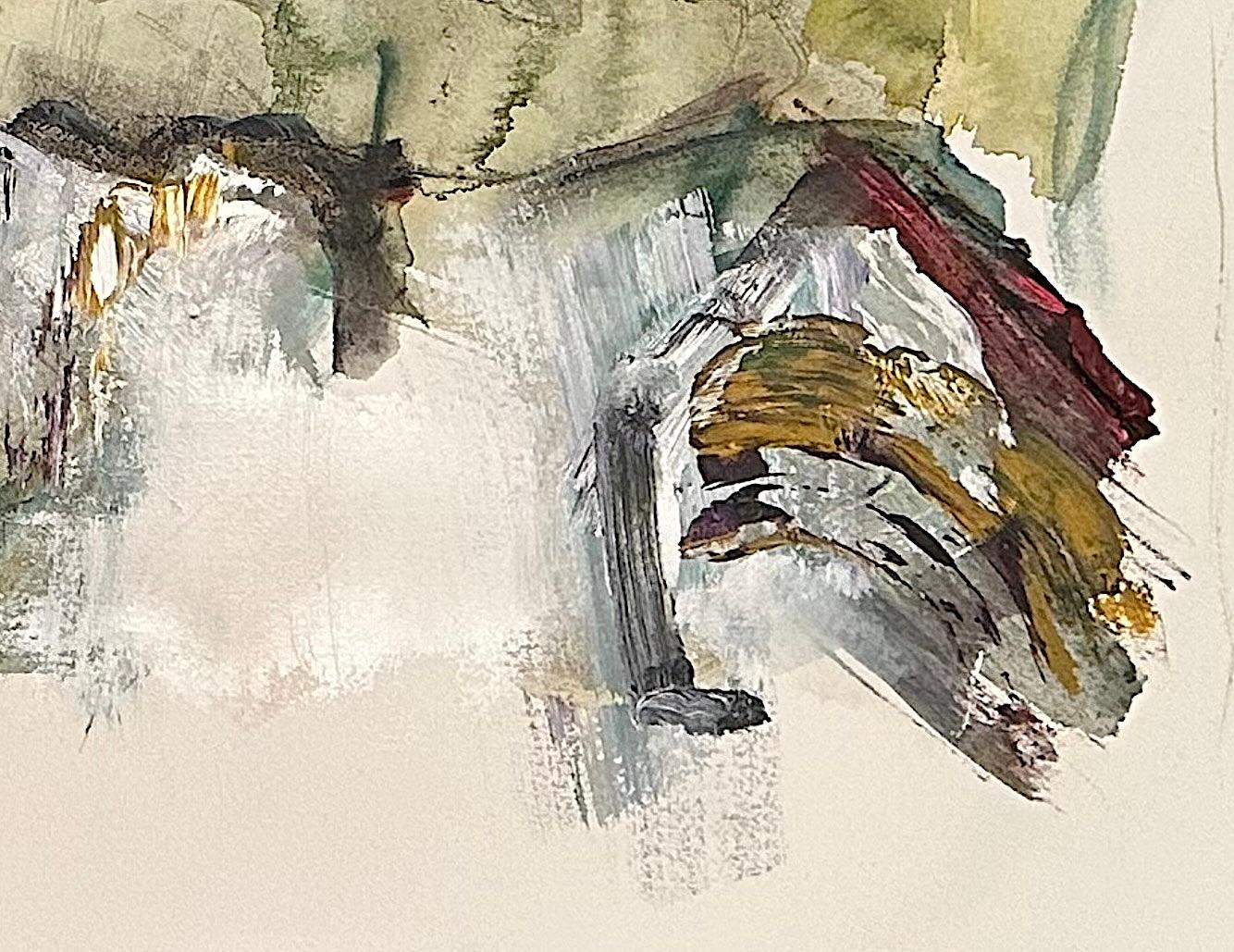 In not so many words V : abstract work of art on paper - Art by Iliyan Ivanov