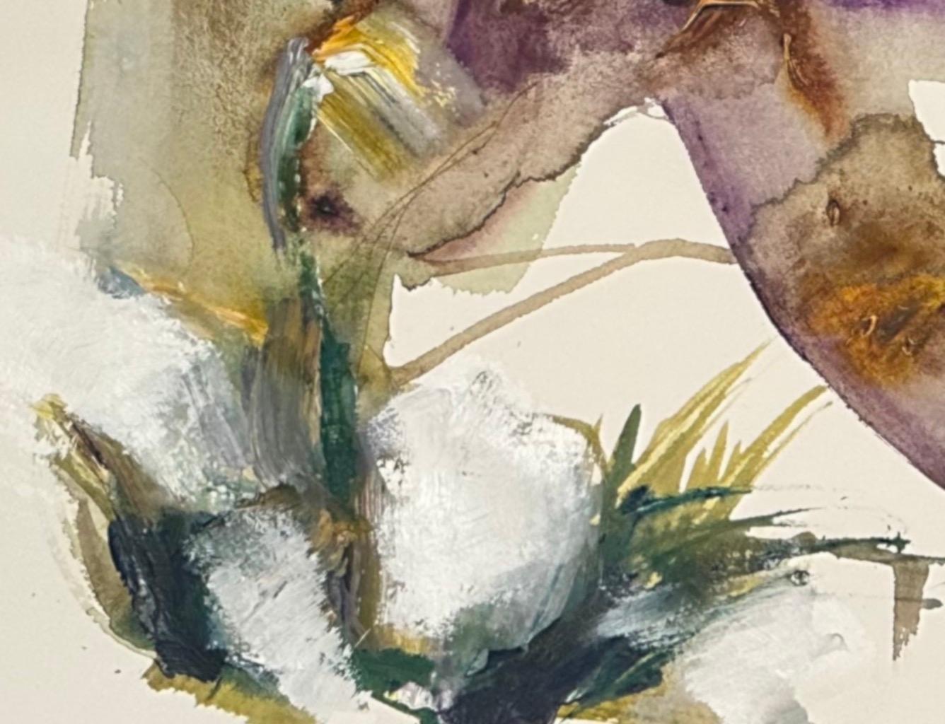 Obra de arte abstracta sobre papel de Iliyan Ivanov.

La obra pertenece a la serie 