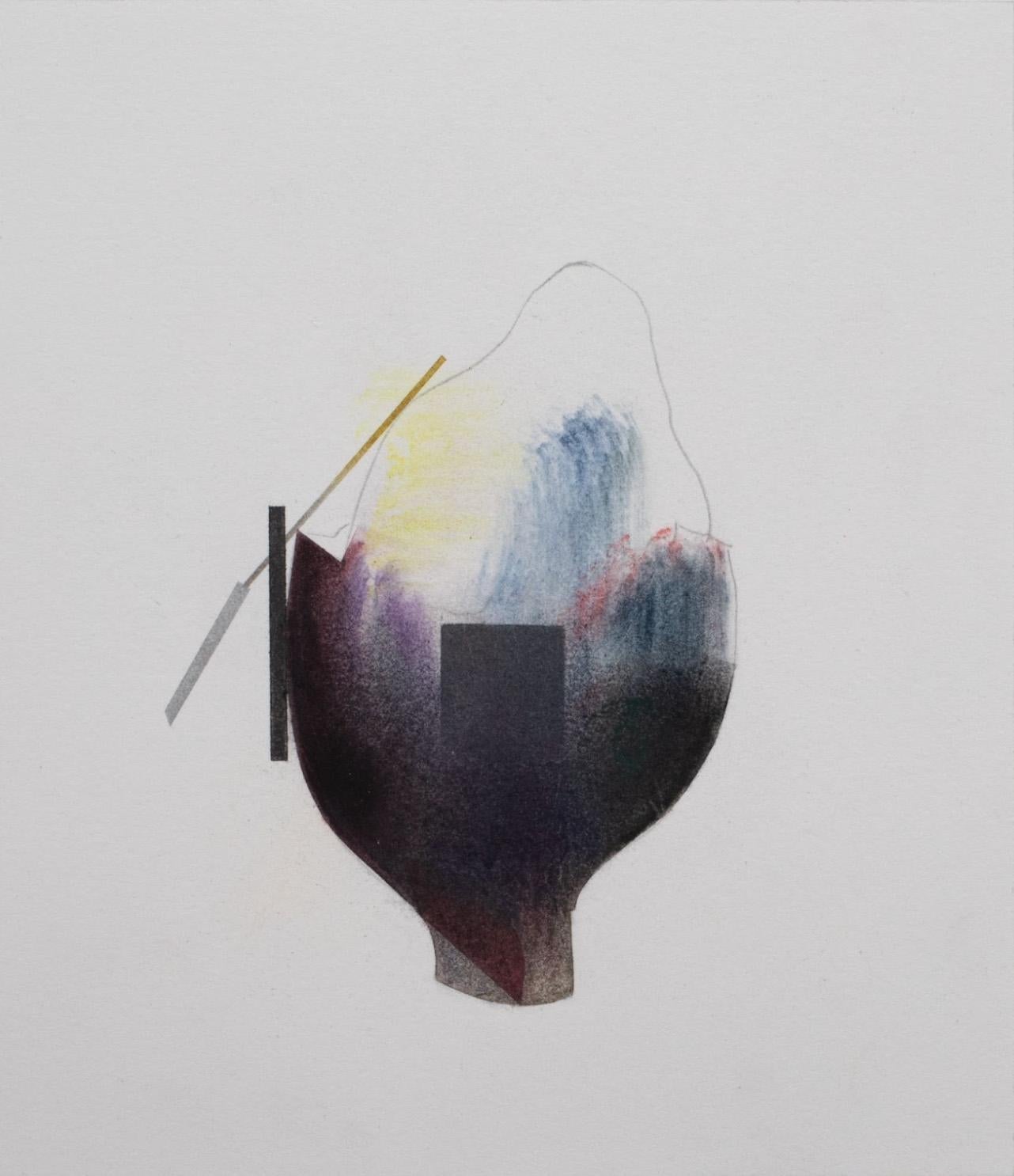 Beginnings #4 : contemporary abstract work of art