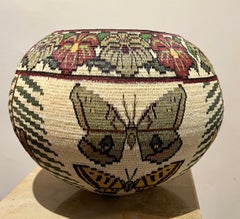 Korb, Panama, Darien, Regenwald, Schmetterling, Blume, weiß, rot, gelb, grün