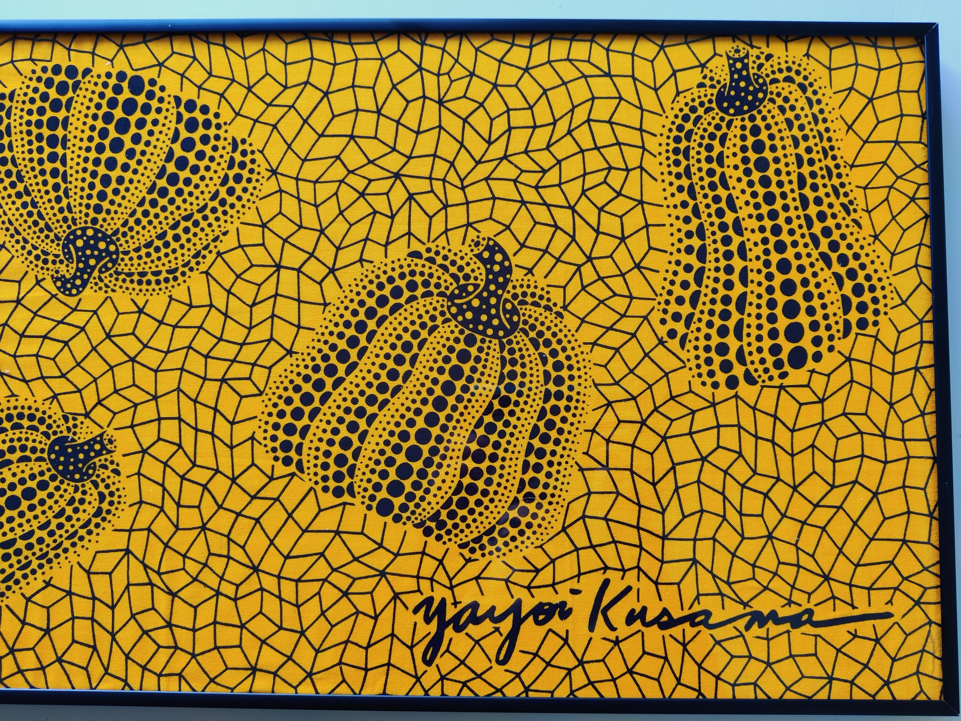 Yayoi Kusama -- Pumpkin ( yellow ) 3