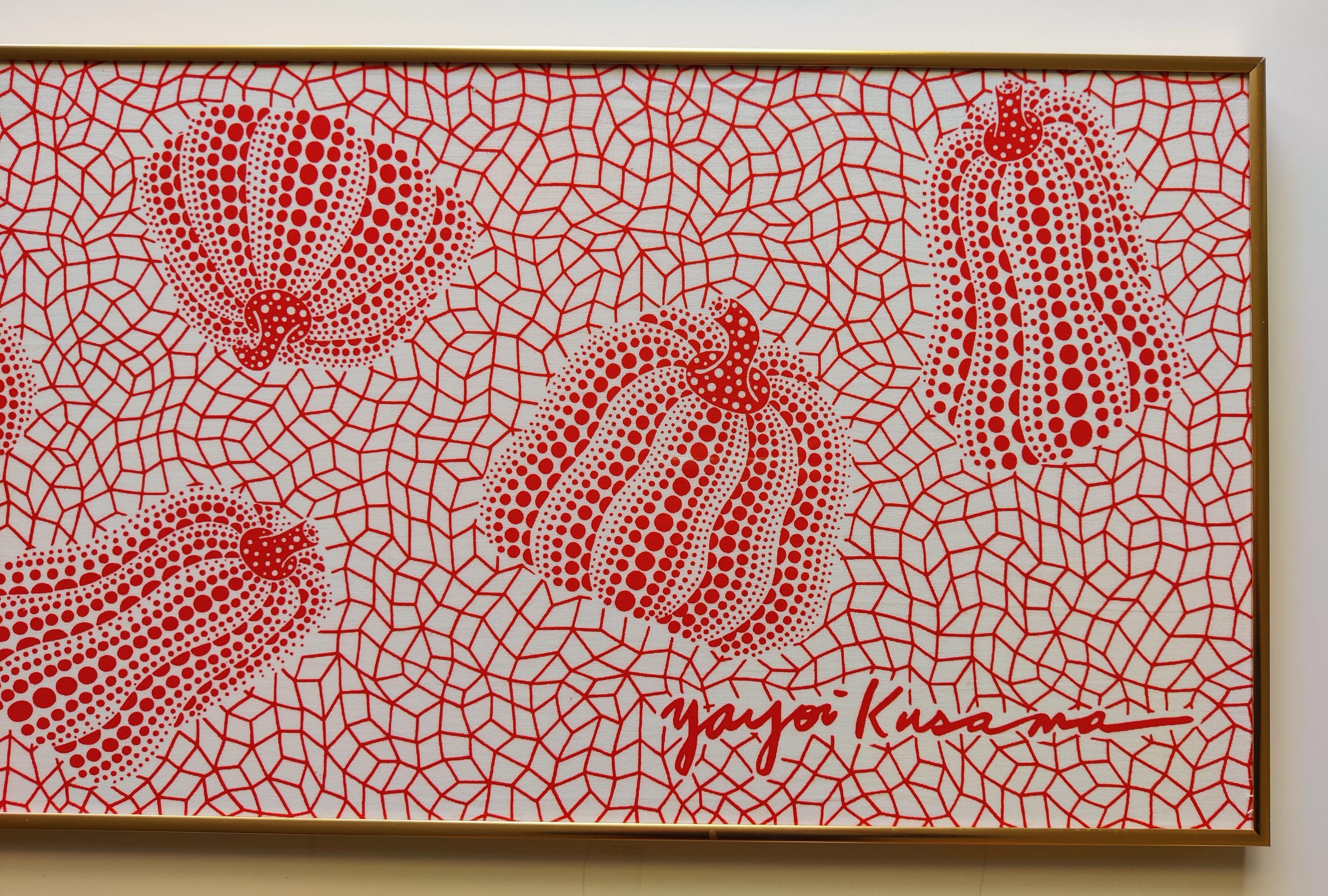 Yayoi Kusama -- Pumpkin ( red ) 1