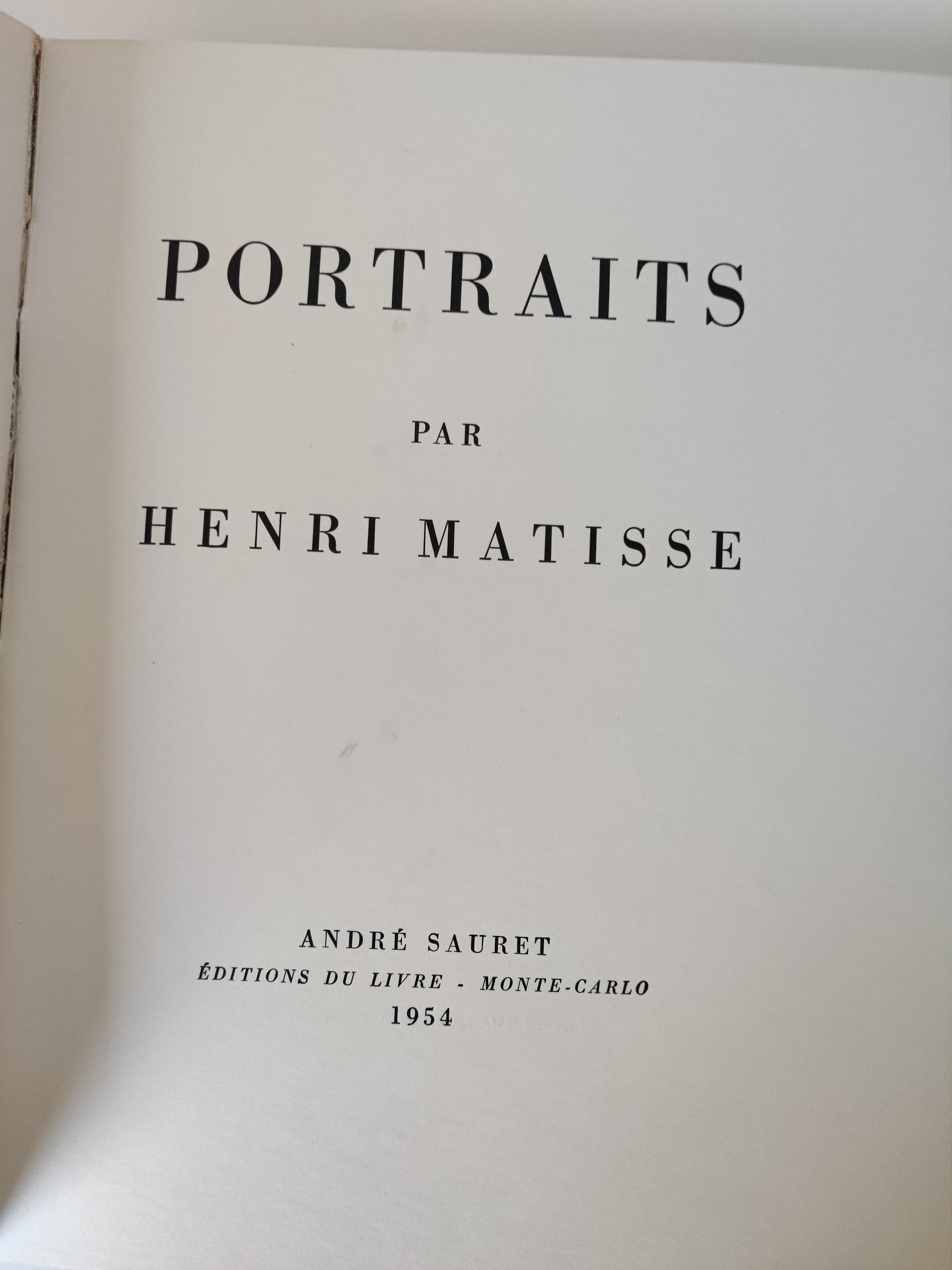 Henri Matisse -- Ritratti in vendita 2