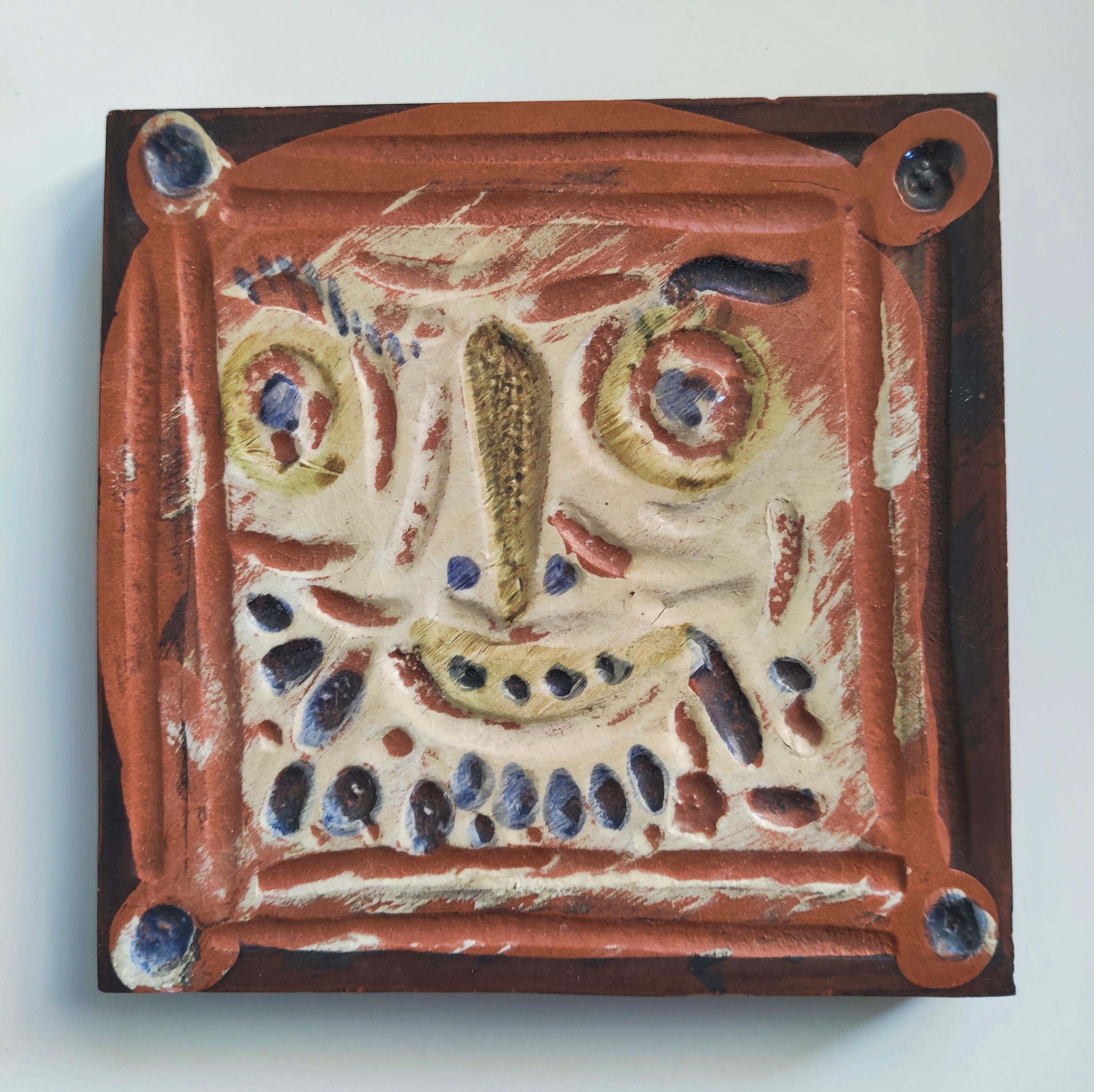 Pablo Picasso Abstract Sculpture - PABLO PICASSO - Petit visage barbu