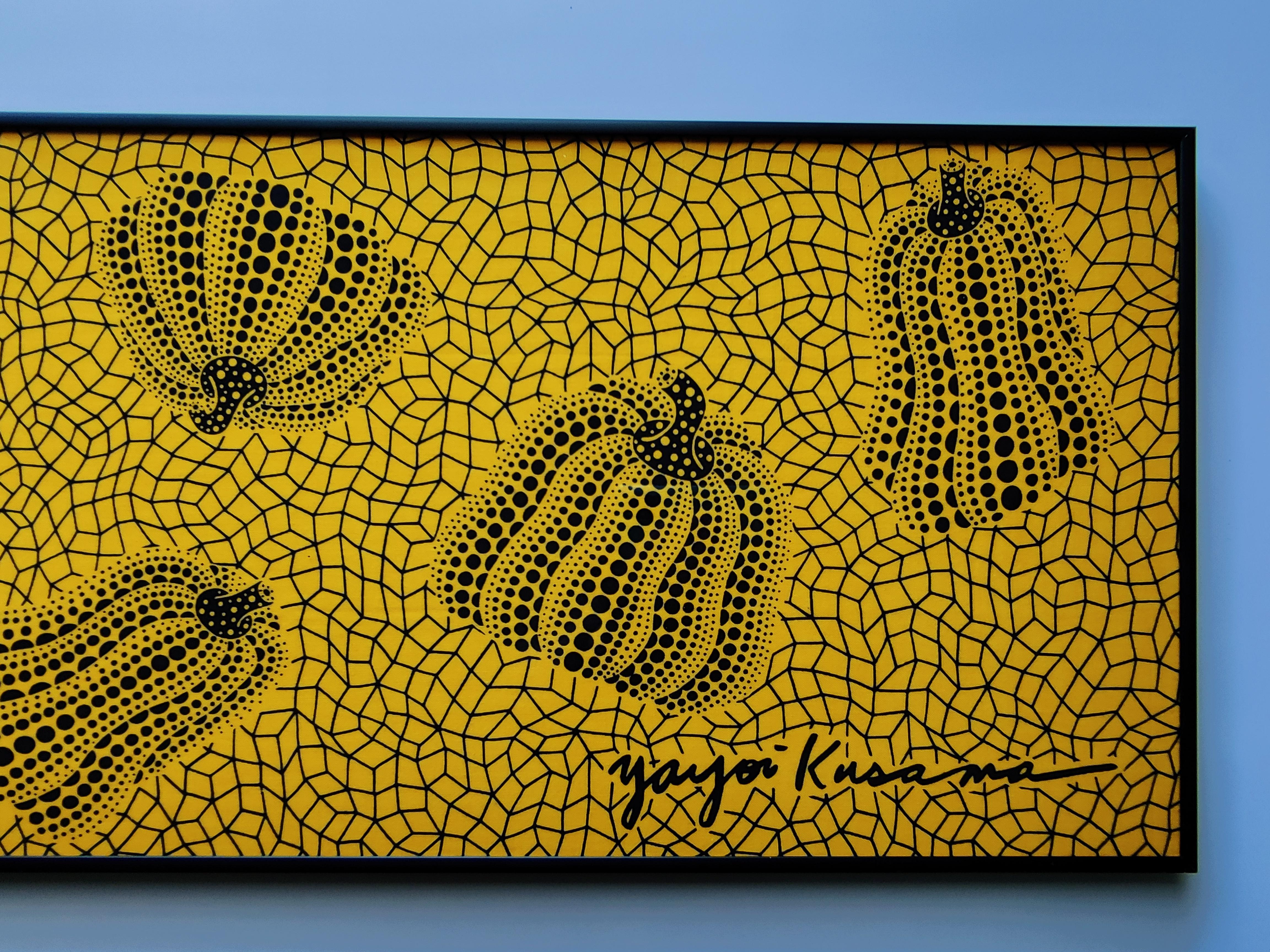 Yayoi Kusama -- Calabaza ( amarilla ) 2