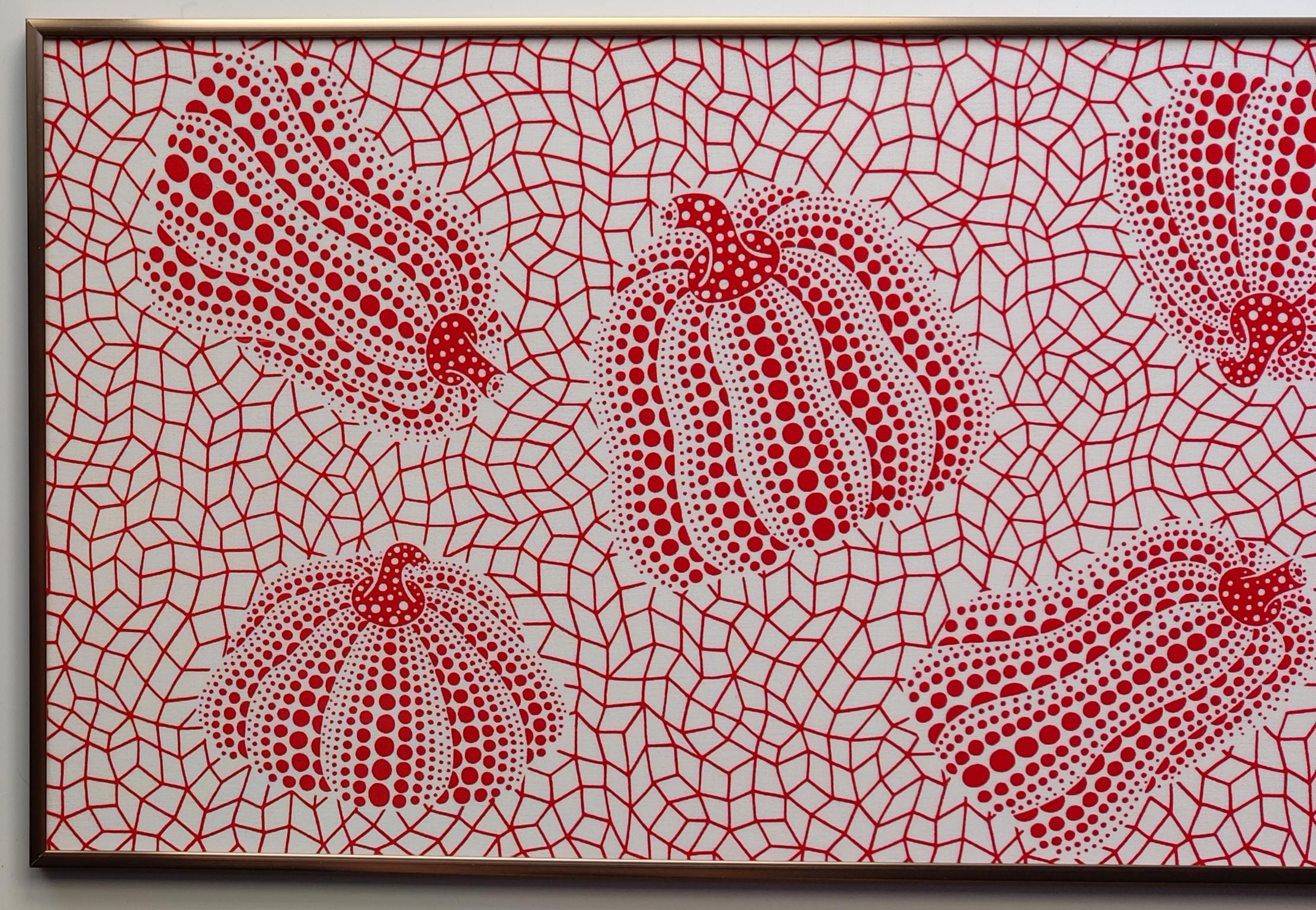 Yayoi Kusama -- Calabaza ( roja ) en venta 1