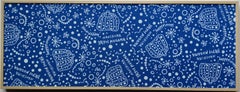 Yayoi Kusama -- Pumpkin ( blue )