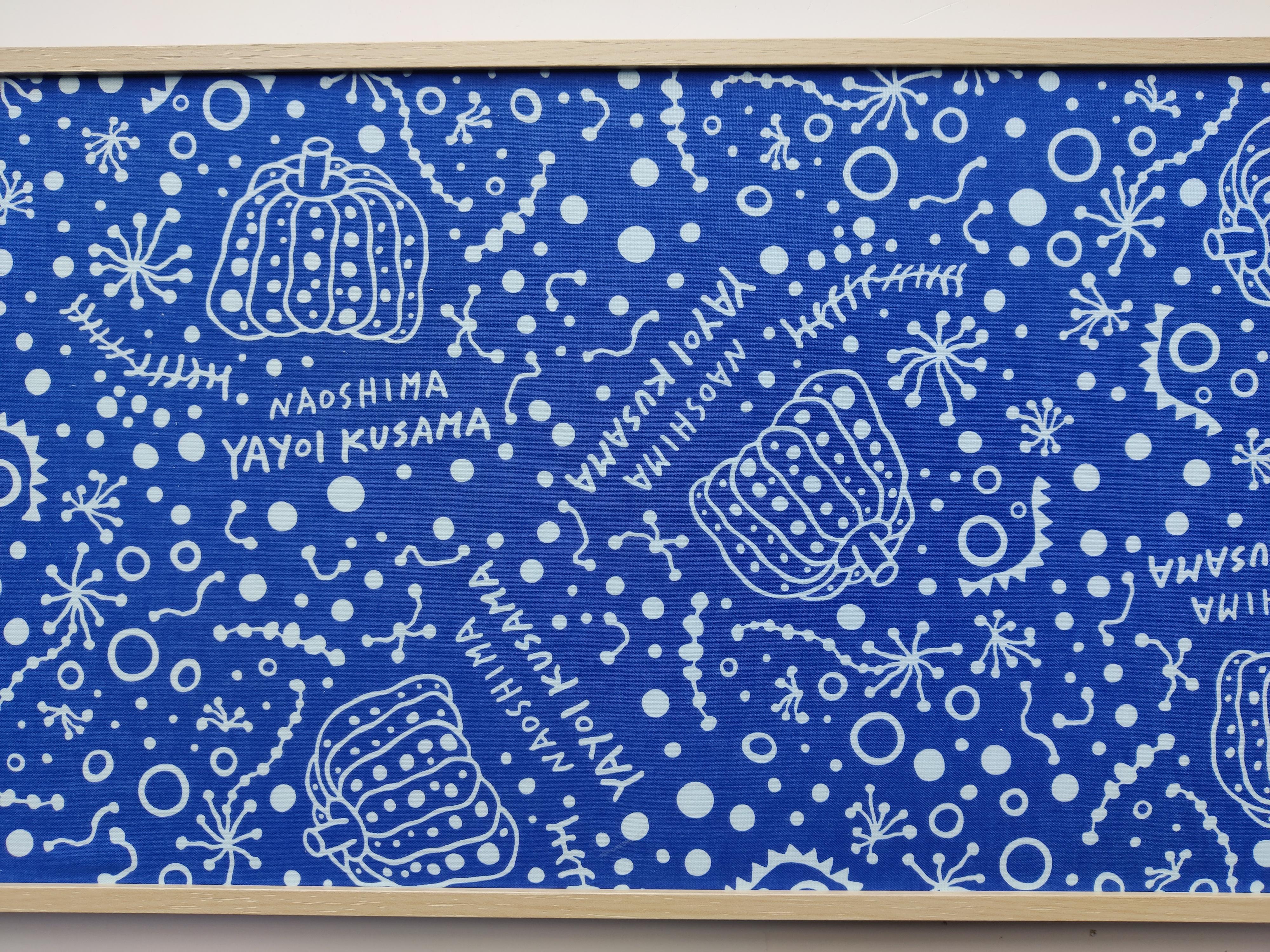 Yayoi Kusama -- Pumpkin ( blue ) For Sale 2