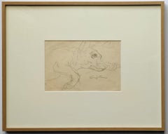 Léonard Tsuguharu Foujita -- Chien couché (Cane sdraiato)