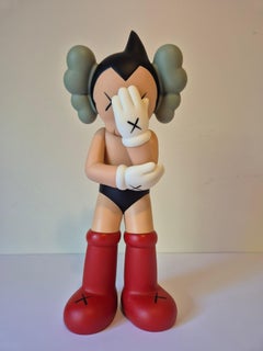 KAWS -- Astro Boy, Painted Cast Vinyl Sculpture, Limited Edition 300, 2012