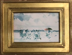 On The Beach Small Work on Paper