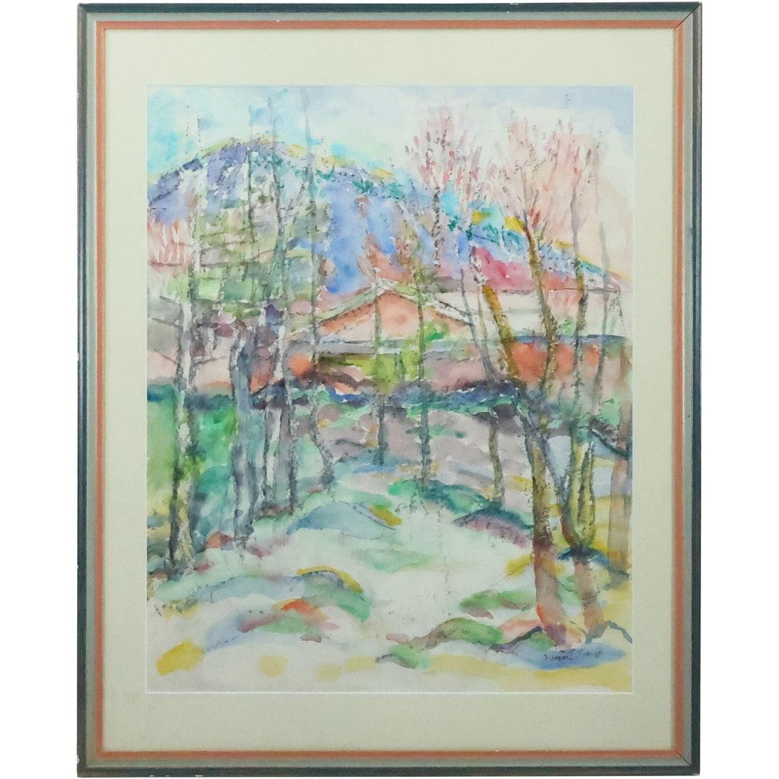 Paesaggio vista montagna - Art di Jehudith Sobel