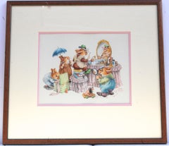 Dressing Up Watercolor