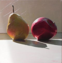 Natura morta con frutta che prende il sole