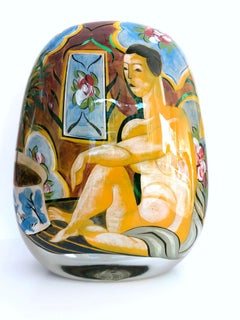 Ada Loumani Art Glass Vase