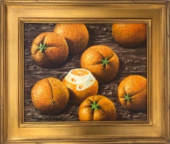 Bodegón con naranjas