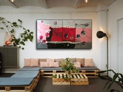 Dittico Arigato Acrilico su tela