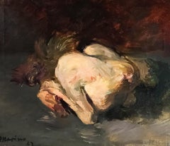 Edmund Pick-Morino Natura morta con pollo