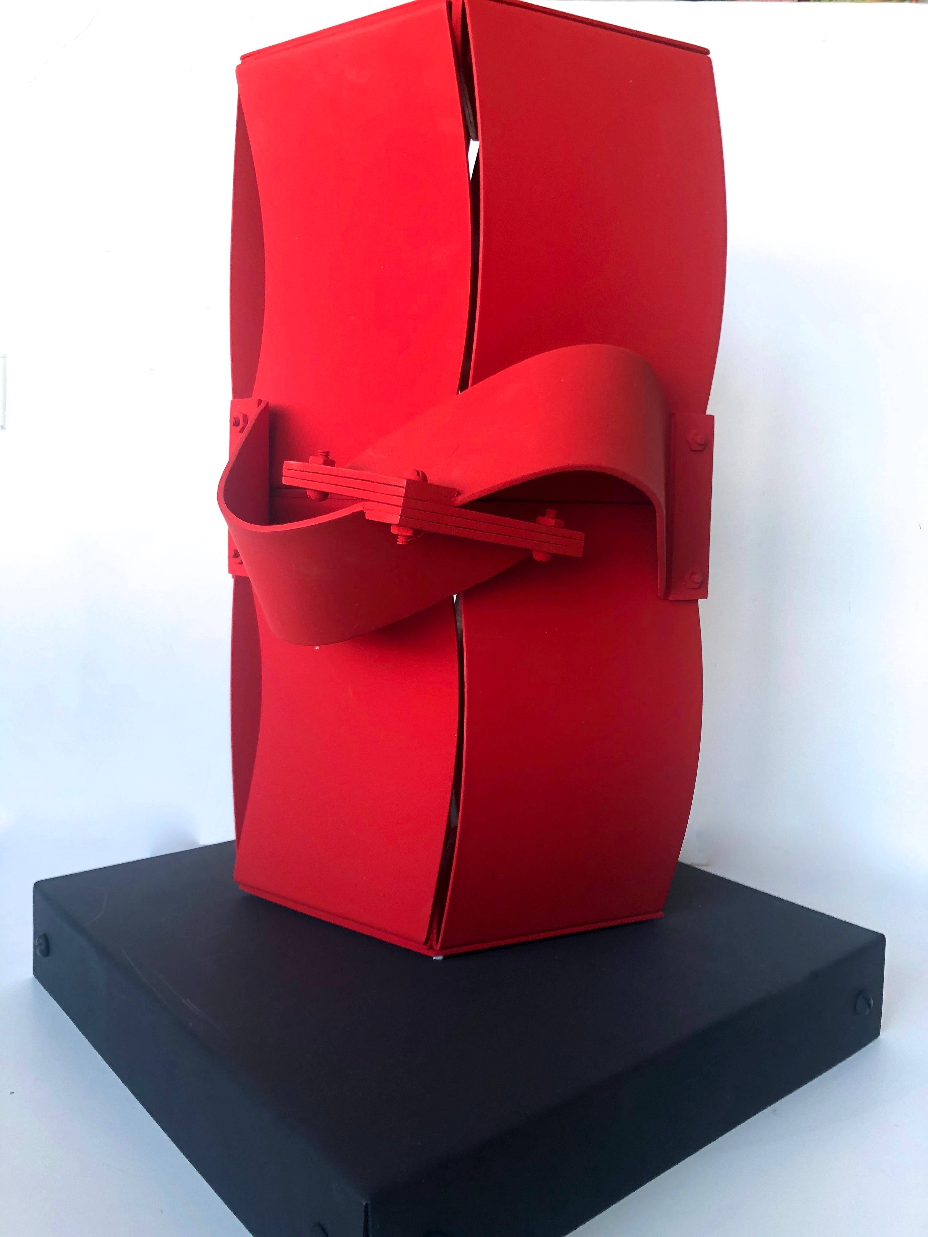 Escultura Abstracta Deidad Roja - Sculpture Abstracto de Edgard Negret