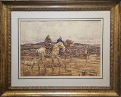Two Butteri on Horseback