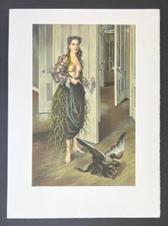 Dorothea Tanning ( 1910 - 2012 ) - Birthday (Self portrait at age 30) - 1970