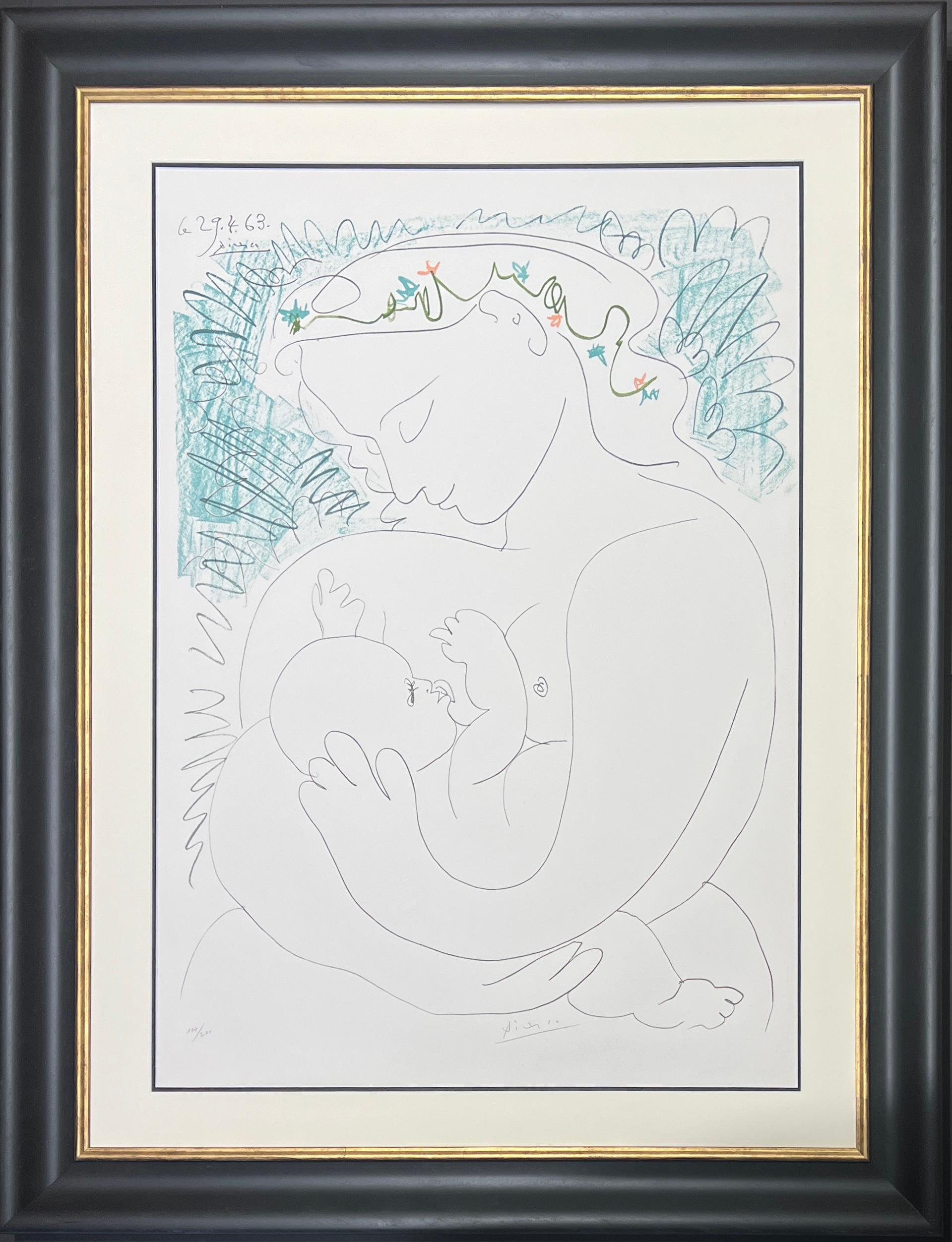 Lithographie en couleurs sur papier Arches, éditée en 1968.
Édition limitée à 200 exemplaires, numérotés 177/200 dans le coin inférieur gauche.
Signé au crayon par l'artiste dans le coin inférieur droit.

Taille du papier : : 88,9 x 62,9 cm
Taille