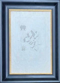 Marcel Duchamp (1887-1968) – König und Königin – Radierung auf Japanpapier – 1968