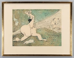 Dorothea Tanning (1910 - 2012) - Bonjour - Radierung mit Aquatinta - 1975