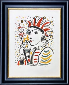 Pablo Picasso (1881-1973) - La Folie - Color lithograph on Arches paper - 1958