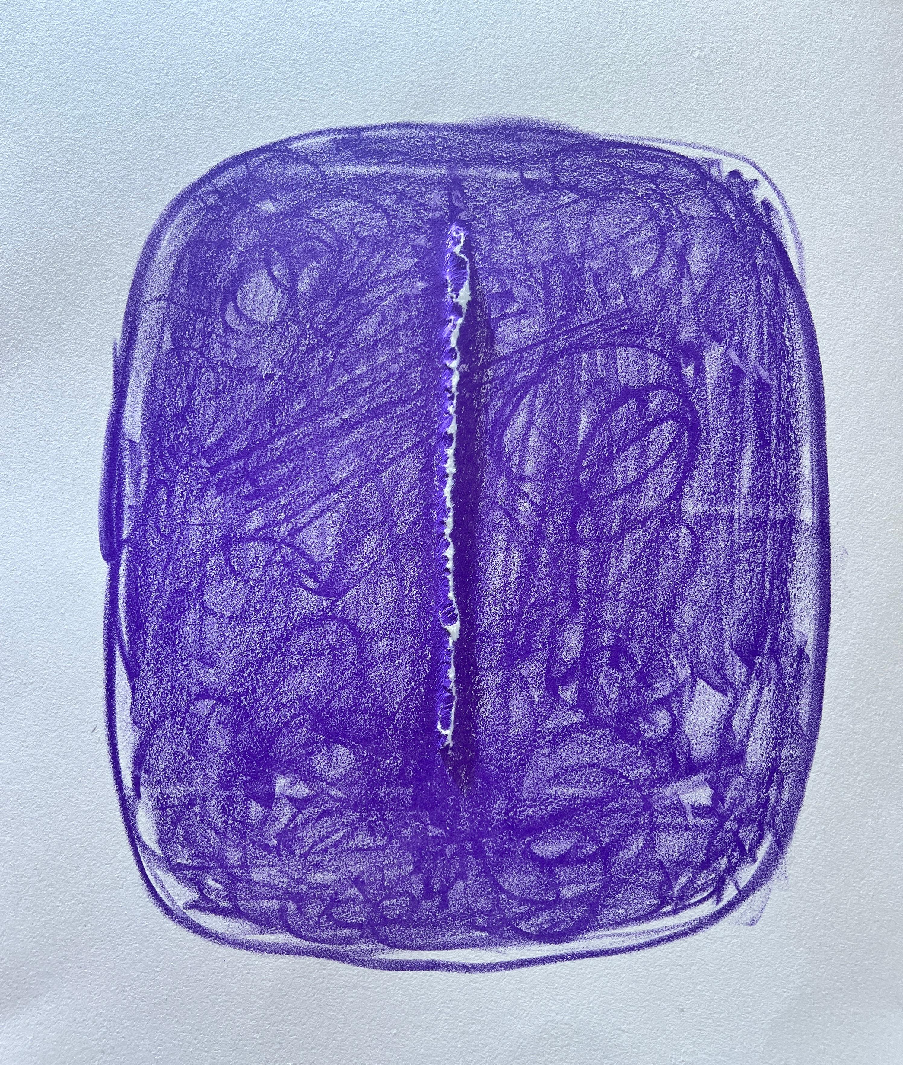 Lucio Fontana (1899-1968) - Concetto Spaziale - Lithographie découpée à la main - 1967