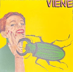 Enzo Cucchi (1949) - viene - lithograph on paper - 2000