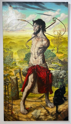 Gabriel Grün (1978) - Huile sur toile - 2017