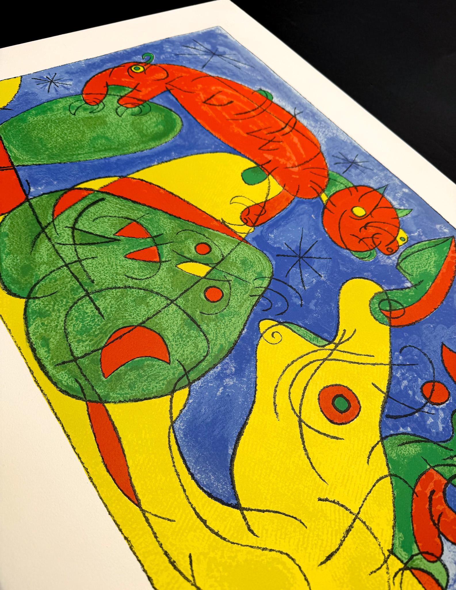 Joan Mirò (1893-1983) - Ubu roi - 1966 en vente 1