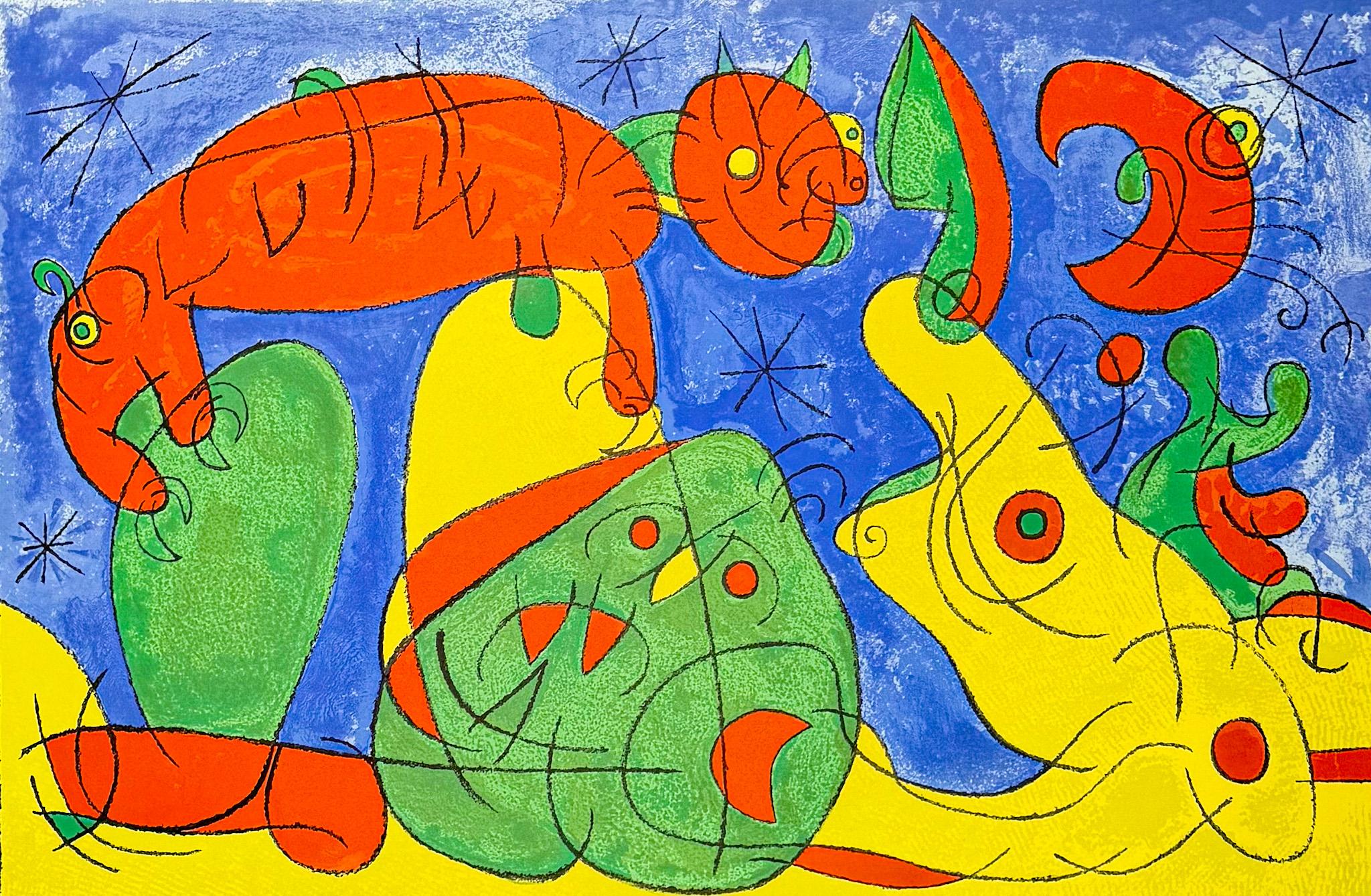 Joan Mirò (1893-1983) - Ubu rey (Ubu Roi) - 1966