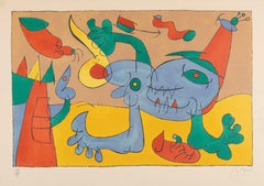 Joan miro (1893-1983) - Ubu Rey (Ubu Roi) - 1966