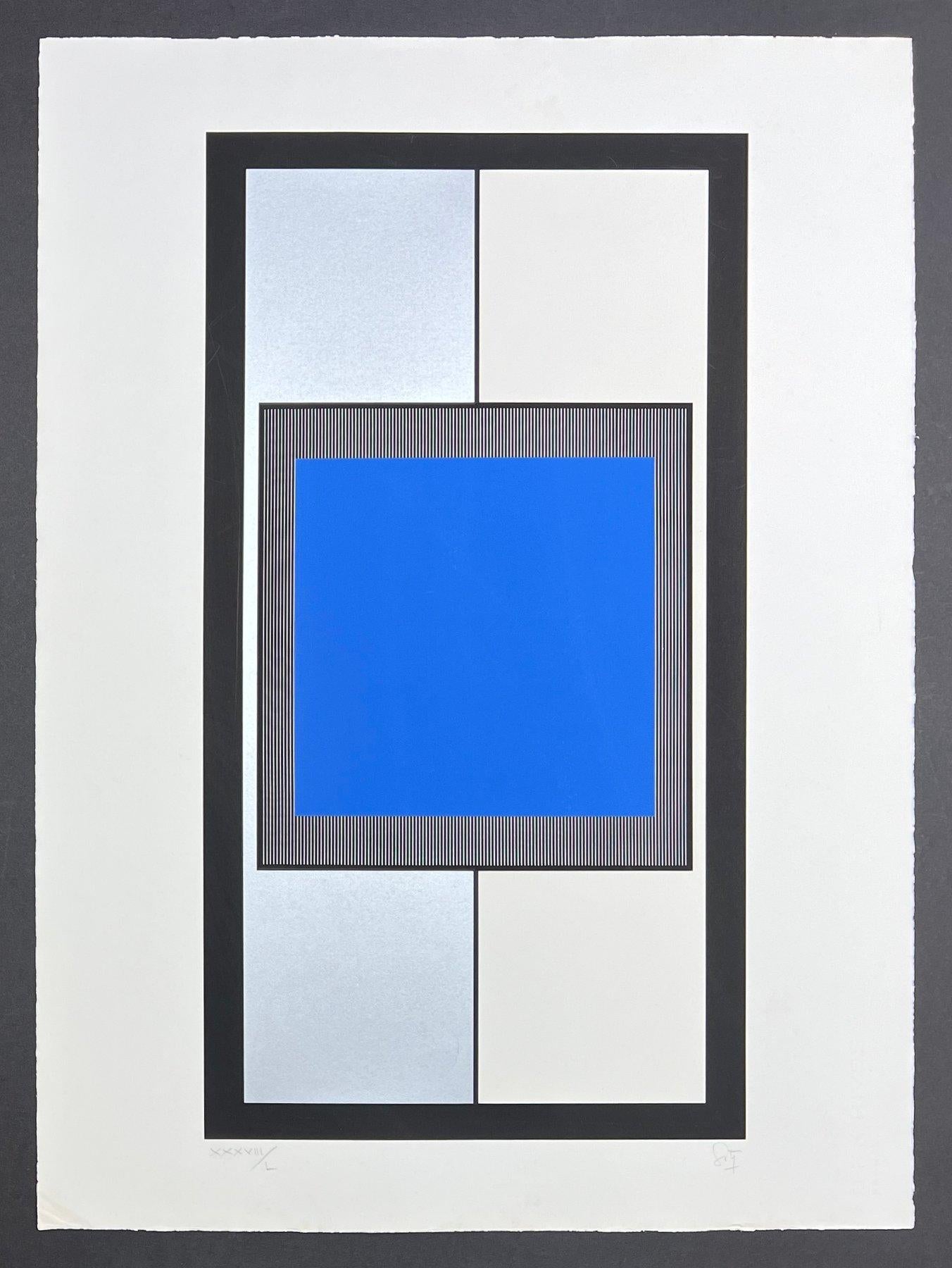 Jesús Rafael Soto - hand-signed color silkscreen on BFK Rives paper 1