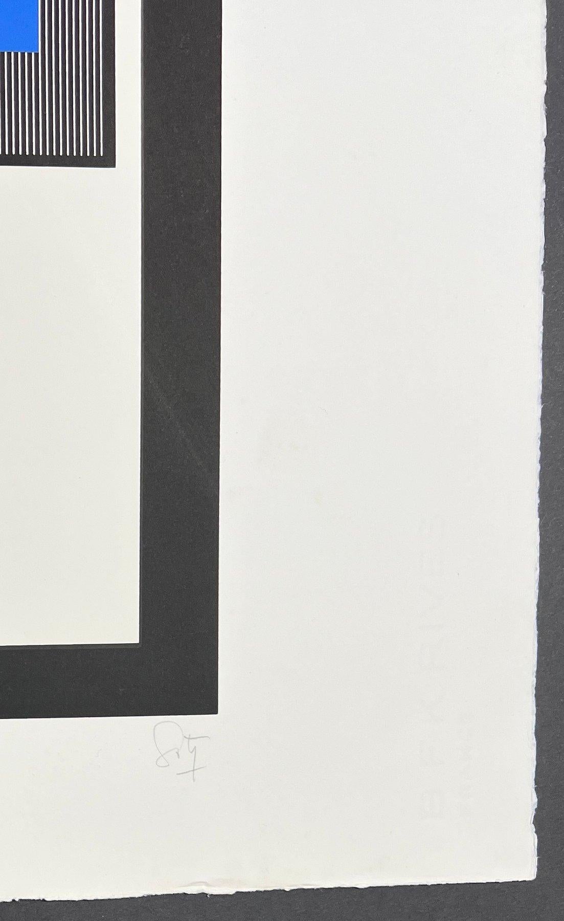 Jesús Rafael Soto - hand-signed color silkscreen on BFK Rives paper 3