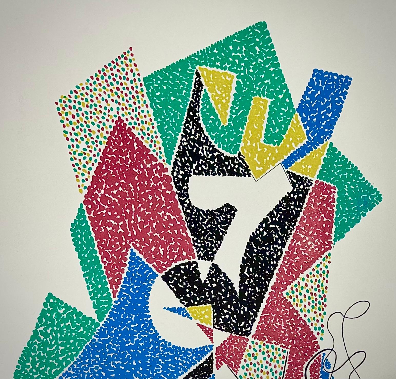 Gino Severini (1883-1966) - litografia firmata a mano - 1956 3