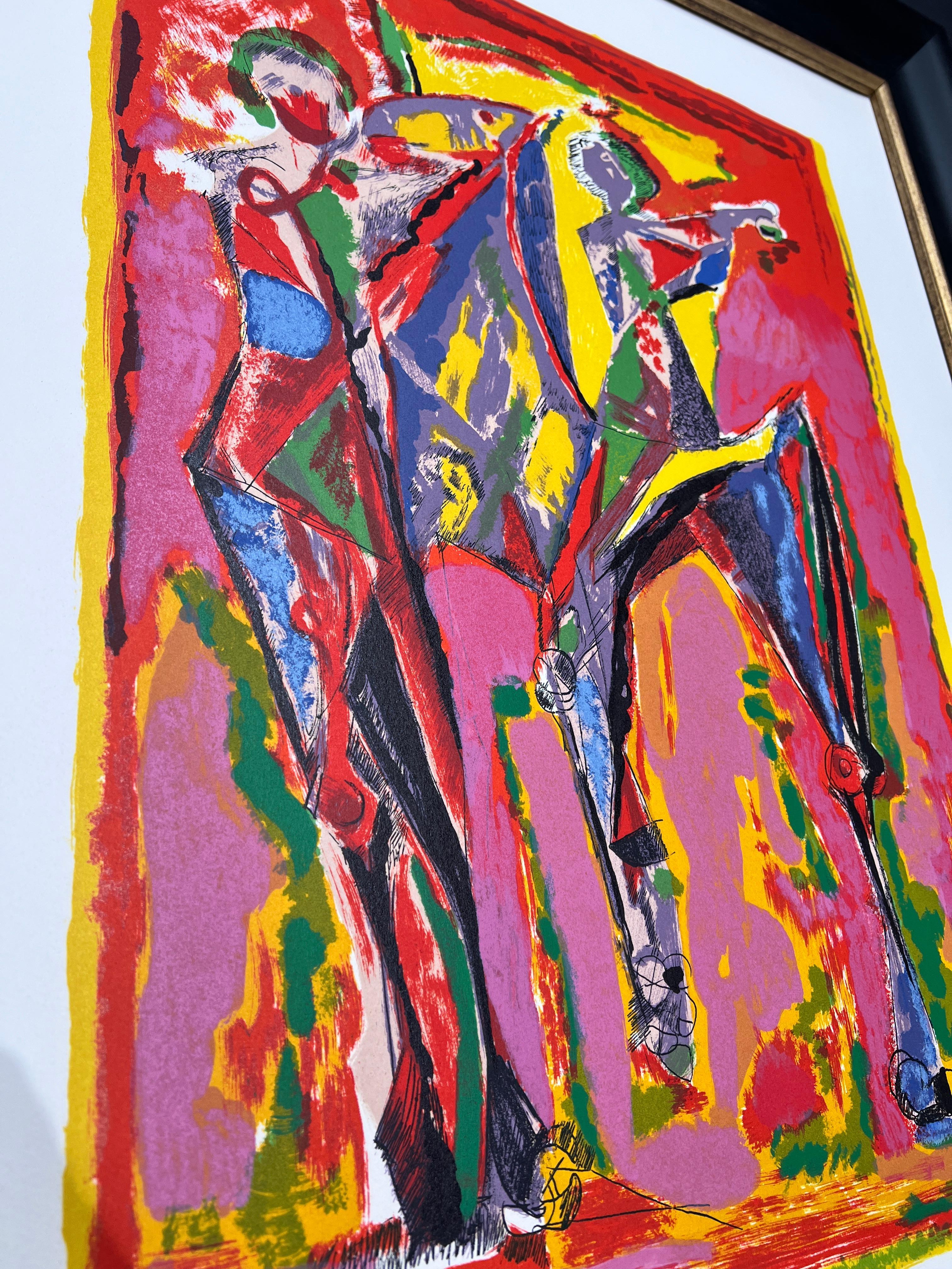 Marino Marini (1901-1980)-IMMAGINAZIONE DI COLORE (1979)-Litografia a colori in vendita 4